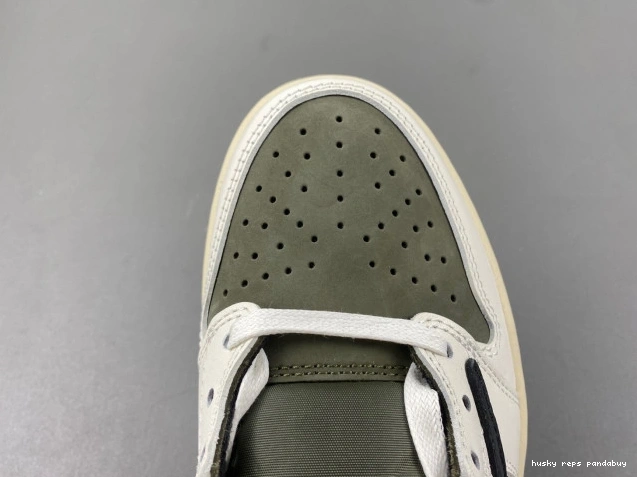Rep Husky JORDAN OLIVE TRAVIS SCOTT DM7866-200 LOW AIR OG X 1 MEDIUM 0706